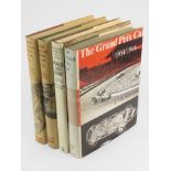 The Grand Prix Car Volume One & Two by Laurence Pomeroy, a revised edition 1955, and a Volume Two