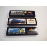 BACHMANN LOCOMOTIVES 3 boxed locomotives, 32-951 4MT 76069, 31-955 Dominion of New Zealand 60013,