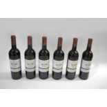 WINE - CHATEAU QUINAULT 6 bottles of Chateau Quinault Saint-Emilion Grand Cru 2005, in part of its