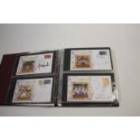 FIRST DAY COVERS - 9 ALBUMS 9 albums including Olympic Games Collection (with signatures including