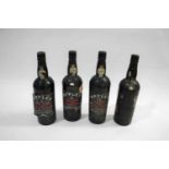 OFFLEY VINTAGE PORT 4 bottles of Boa Vista 1970 Vintage Port, Bottled in 1972. 1 with bottle label