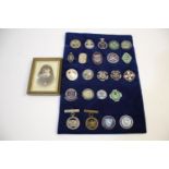 NURSING BADGES 23 various badges including Plymouth and District (x2 silver), Royal Cornwall