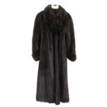 PHILIP HOCKLEY - MINK FULL LENGTH COAT including a mid 20thc full length Philip Hockley mink coat (