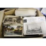 BRITISH POSTCARDS including various postcards purchased through Stanley Gibbons (St Pauls,