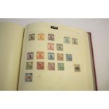 SIMPLEX STAMP ALBUMS 3 large Simplex albums, including used and mint stamps of World content,