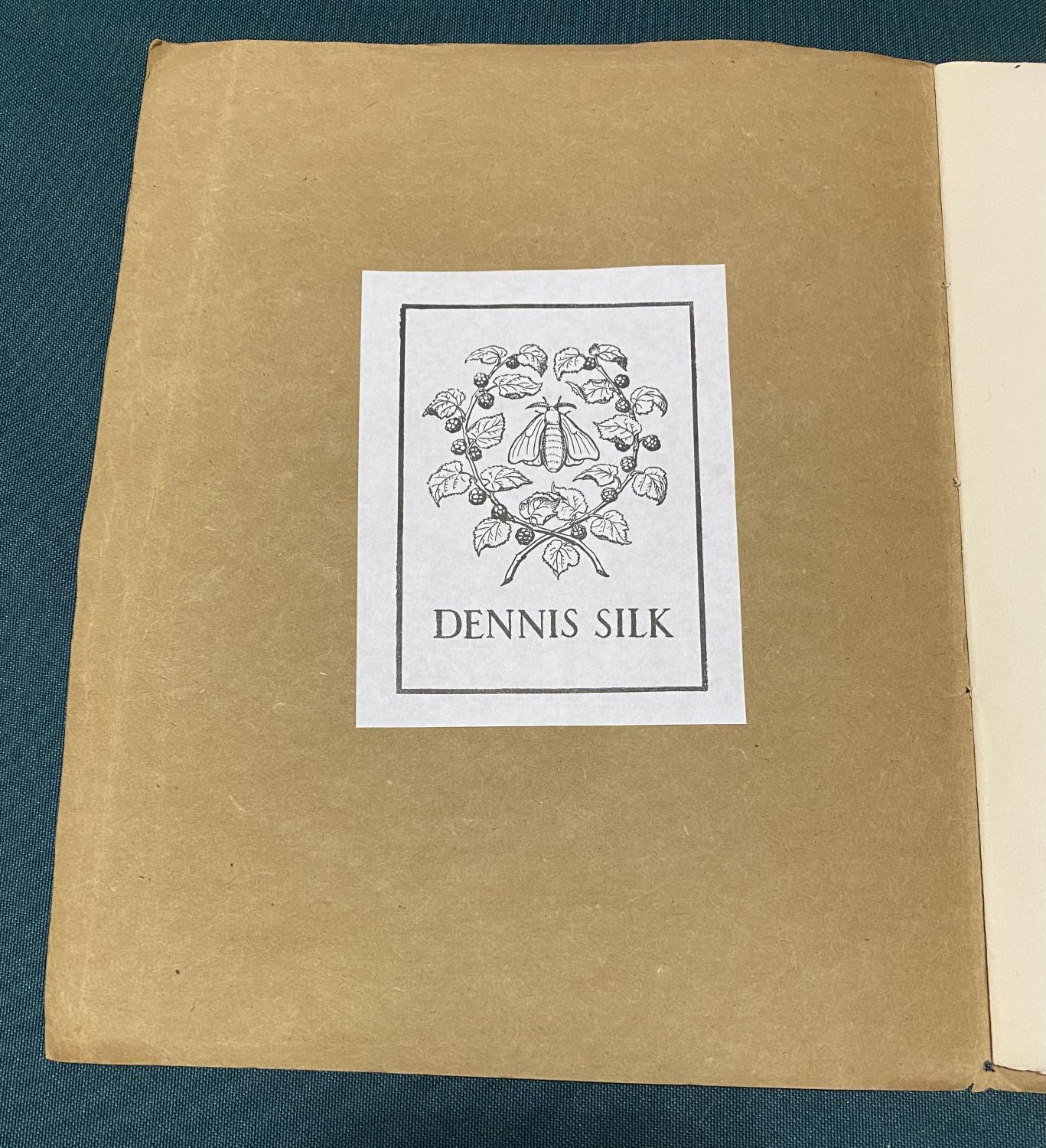 Sassoon, Siegfried. An Ode for Music, one of 50 copies, original brown paper wrappers, 4to, [No - Image 4 of 4