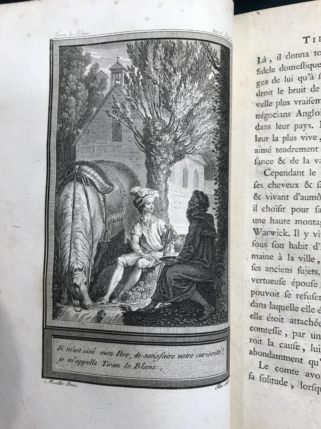 Caylus, Anne Claude Phillipe, Comte de. Oeuvres Badines Completes, 12 volumes, engraved portrait - Image 5 of 5
