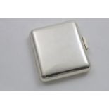 A LATE VICTORIAN COMBINED VESTA, SOVEREIGN, CARD & CIGARETTE CASE of plain rectangular outline