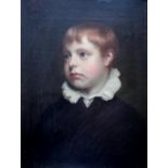 ATTRIBUTED TO THOMAS BEACH (1738-1806) PORTRAIT OF A BOY Bust length, wearing a dark tunic and white