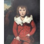 •AFTER THOMAS KEARSLEY (1773-1801) PORTRAIT OF RICHARD BRINSLEY PORTAL Seated long half length,