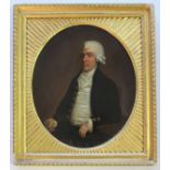 ATTRIBUTED TO FRANCIS ALLEYNE (1750-1815) PORTRAIT OF PHILIP FINNIMORE (1748-1829); and his wife