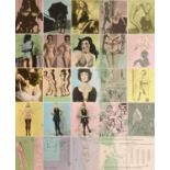 •ALLEN JONES, RA (b.1937) ONE WAY TRAFFIC Screenprint, 1974, signed and dedicated, unframed 77 x