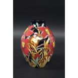 MOORCROFT LIMITED EDITION VASE - HIDDEN AWAY a limited edition vase No 75/100, designed by P