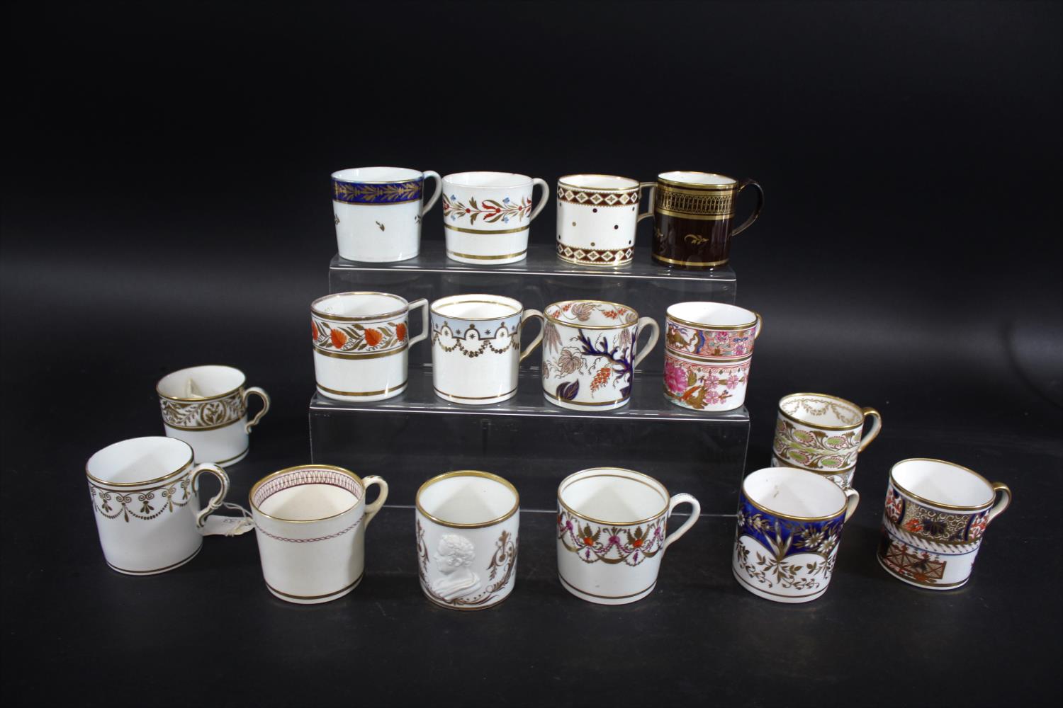 COLLECTION OF 19THC COFFEE CANS a collection of 24 various coffee cans, mostly English including