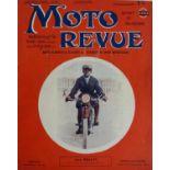 Moto Revue Loose issues of this French magazine covering the period between August 1920 to 1936, but