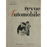 Revue Automobile Ten loose issues of this rare bi-monthly French magazine, most with covers and