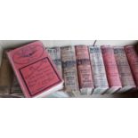 The Motor, Motor-Cycle & Cycle Trades Directory A run of small 8vo bound volumes dating between 1915