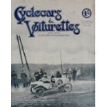 Cyclecars (Motors) & Voiturettes Loose issues of this French magazine covering the period August