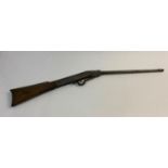 A GEM 177 AIR RIFLE. A GEM air rifle with a 47cm barrel with latch locking at the breech and