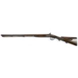 A PURDEY 16 BORE DOUBLE BARREL RIFLE. With 74cm side by side barrels marked 'J. Purdey 314 1/2