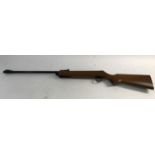 A BSA METEOR AIR RIFLE. A BSA Meteor air rifle, .22, numbered TH22295, marked BSA Guns England .22