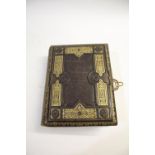 EARLY 20THC MUSICAL PHOTOGRAPH ALBUM, PHOTOGRAPHS & DRAWINGS a leather bound album with a working