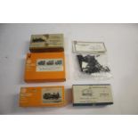 RAILWAY KIT LOCOMOTIVES 5 various unused railway kits including Sutherland Models LMS 39 Class, Nu