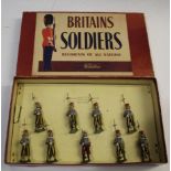 BRITAINS REGIMENTS OF ALL NATIONS - PAPAL GUARDS Model No 2022, with a marching officer with sword