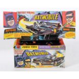 CORGI TOYS BATMOBILE - BOXED a Corgi Toys 267 Rocket Firing Batmobile, first issue with gloss