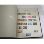 STAMP ALBUMS including 5 albums of mixed 20thc foreign content including used and mint (Gibraltar,