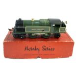 BOXED HORNBY 0 GAUGE LOCOMOTIVE - SPECIAL TANK a clockwork No 2 Special Tank Locomotive, Great