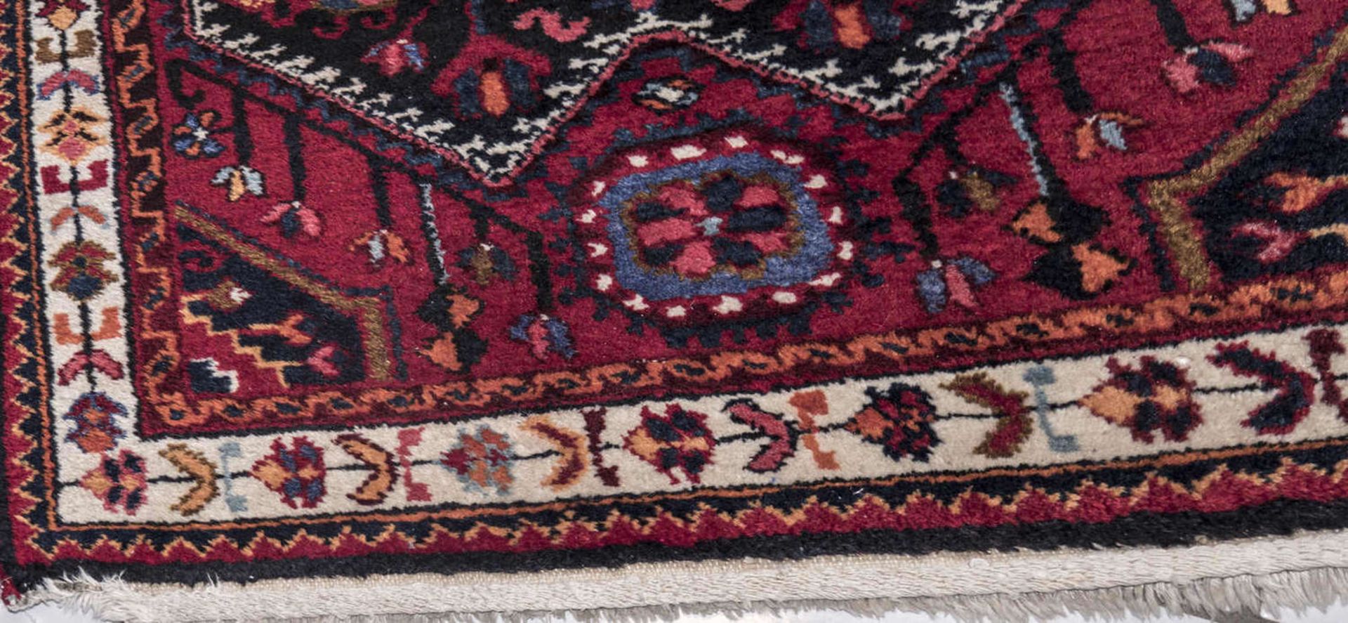 Perser - Teppich, handgeknüpft, Länge: ca. 154 cm, Breite: ca. 81 cm.Persian carpet, hand-knotted - Bild 2 aus 2