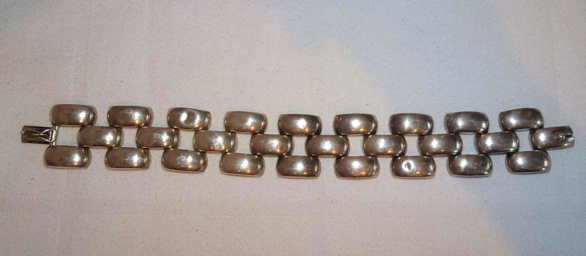 Armband, 800er Silber, Länge ca. 18 cm, Gewicht ca. 28,6 gr.Bracelet, 800 silver, length approx. 1