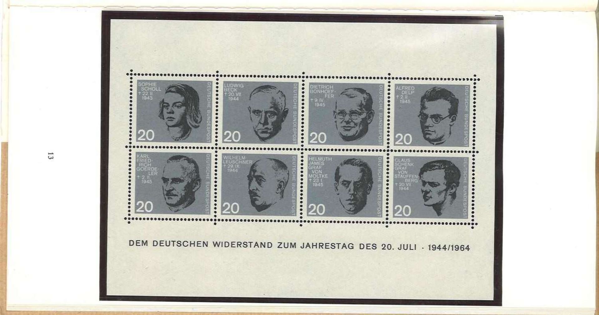 Deutsche Bundespost, Sonderpostwertzeichen Werbeaktion Postsparkasse 1964, Sonderpostwertzeichen 19 - Bild 4 aus 4