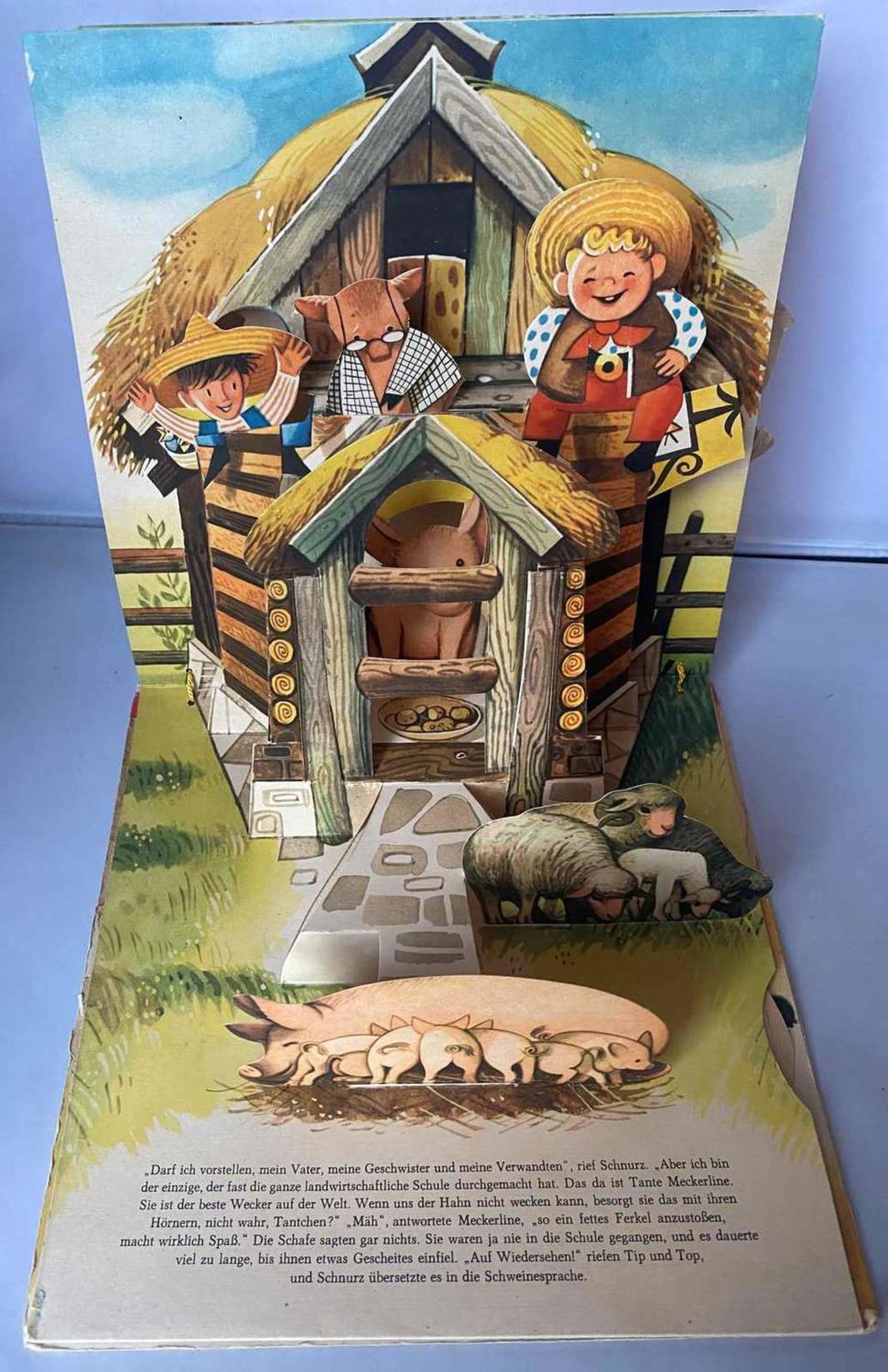 Tip + Top on the farm, pop-up book. Illustration Vojtech Kubasta. - Image 6 of 8