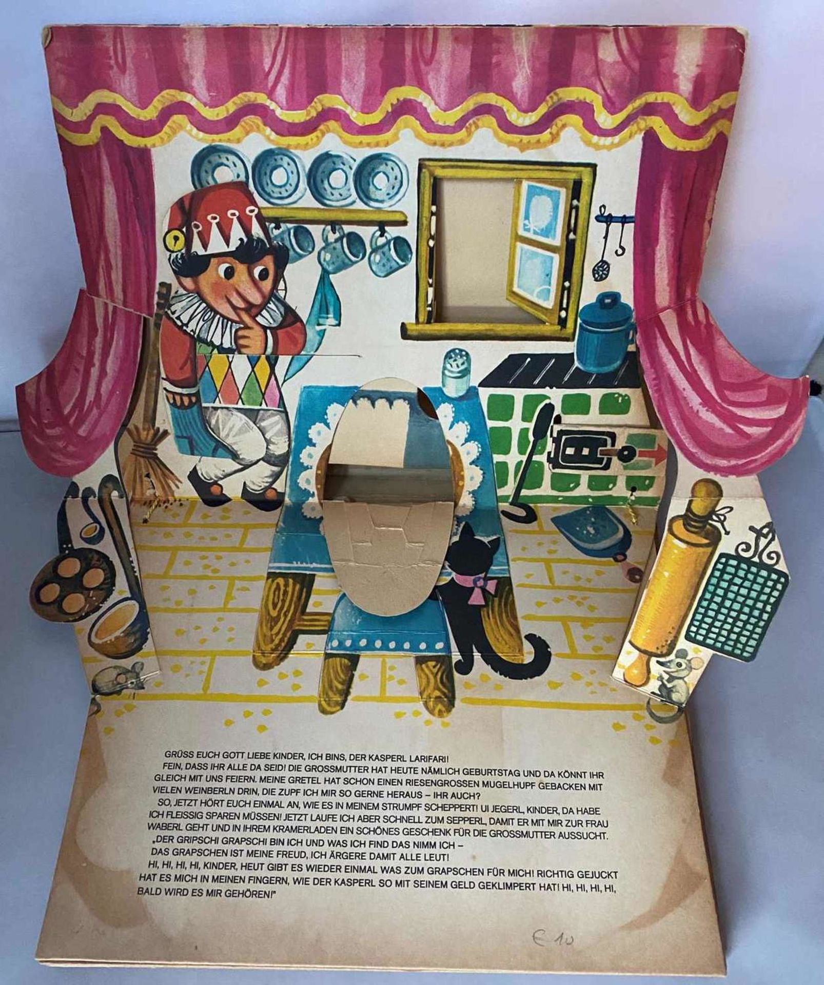 Kinderbuch : Kinder seid ihr alle da ? - Pop-up-Buch, Frick Verlag - Wien. Illustrationen V. Kubast - Image 2 of 6