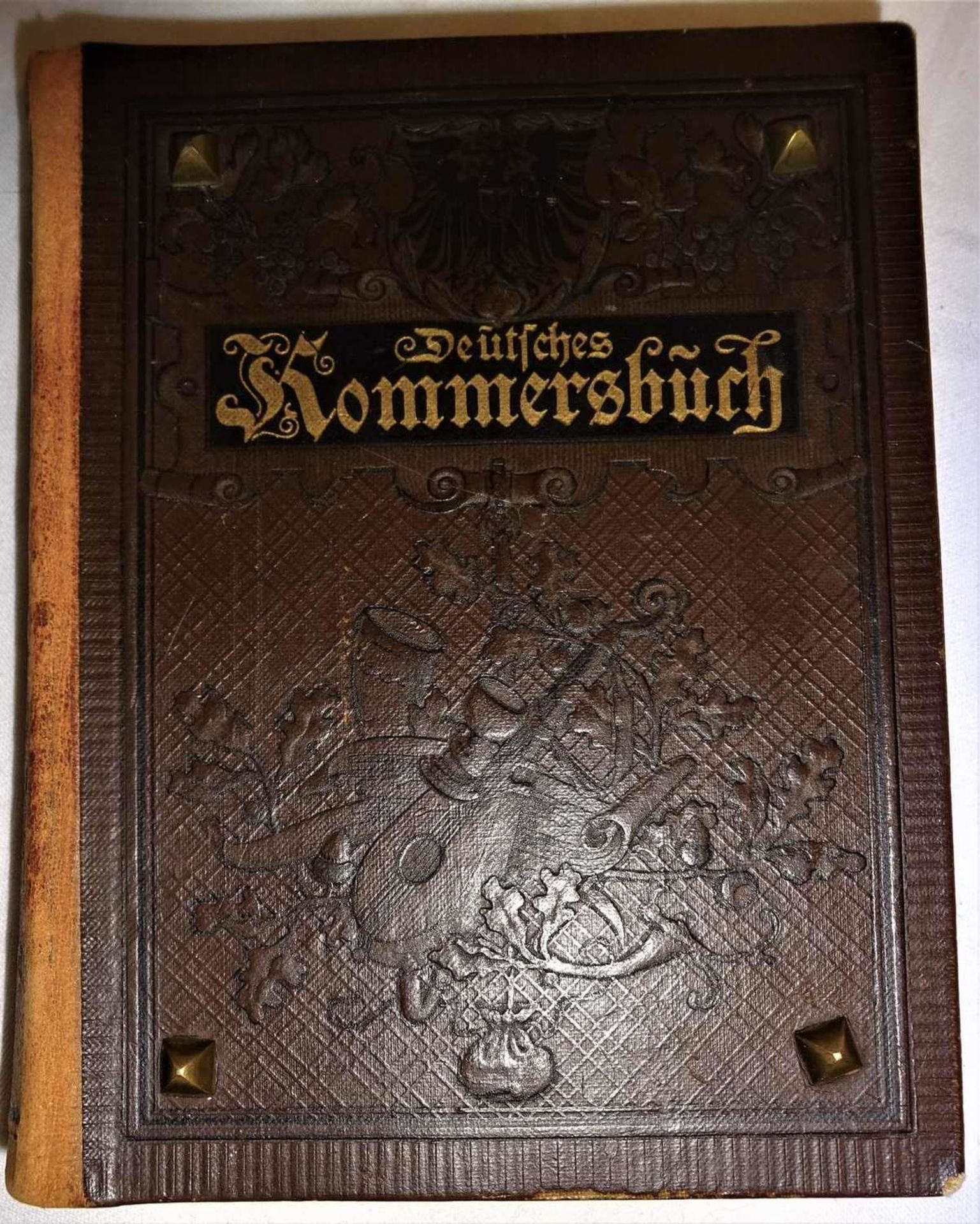 Deutsches Kommersbuch Dr. Karl Reifert, Freiburg 1899. 1. Ausgabe. Guter Zustand.German Kommersbuch