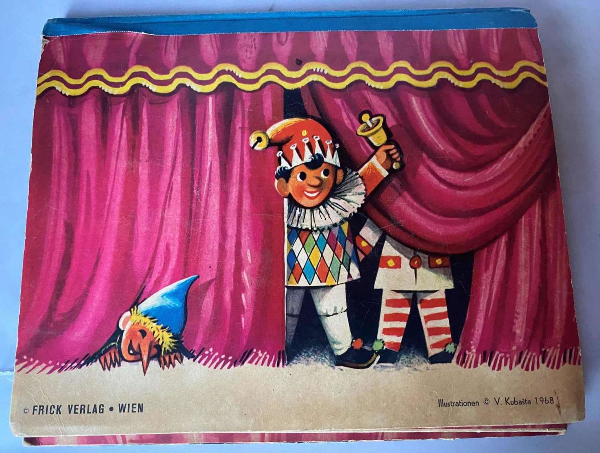 Kinderbuch : Kinder seid ihr alle da ? - Pop-up-Buch, Frick Verlag - Wien. Illustrationen V. Kubast - Bild 6 aus 6