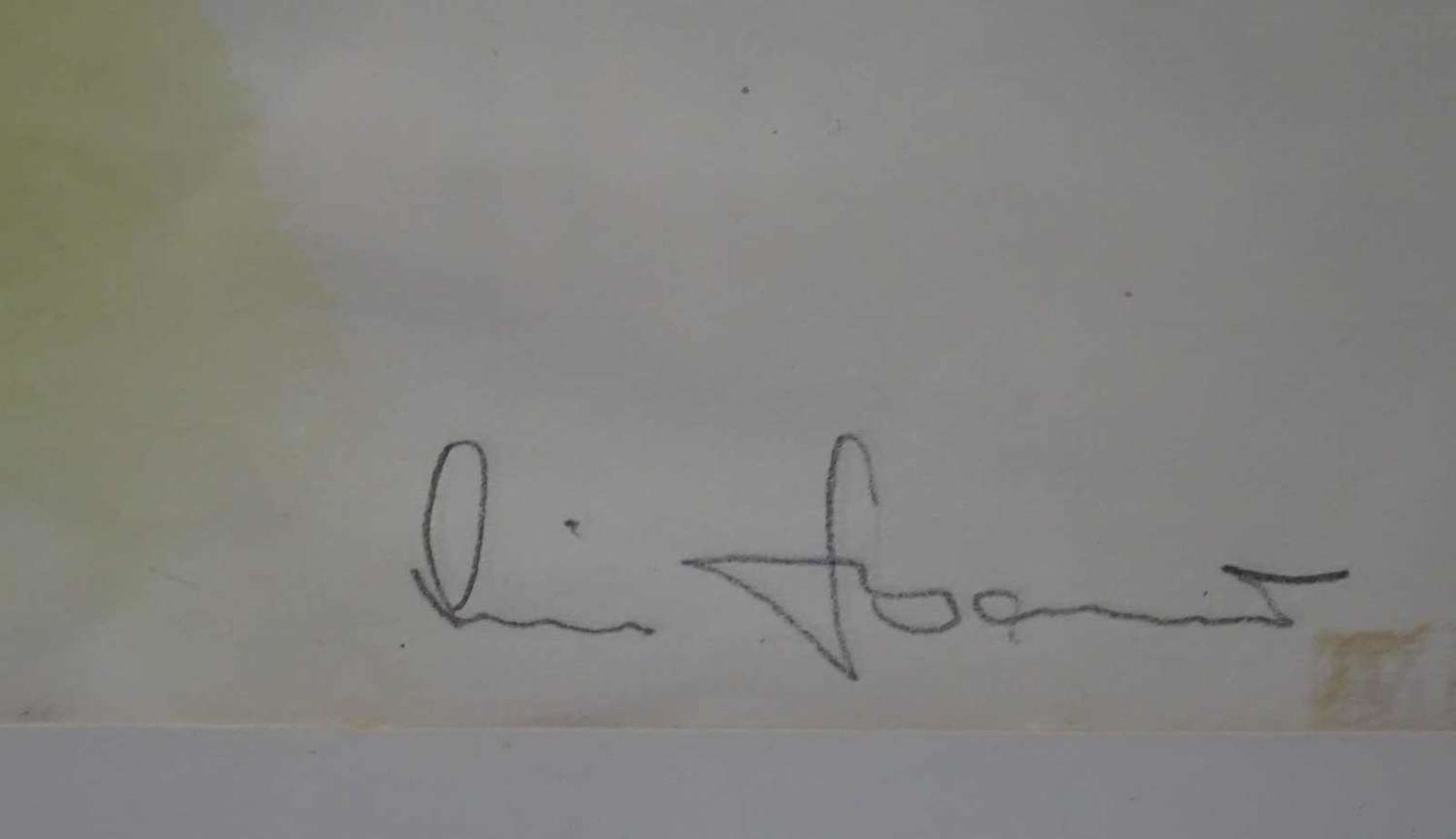 Luis Baur (1919-1975), Aquarell auf Papier "Akt", rechts unten Signatur Louis Baur, links Datum 69. - Image 3 of 3
