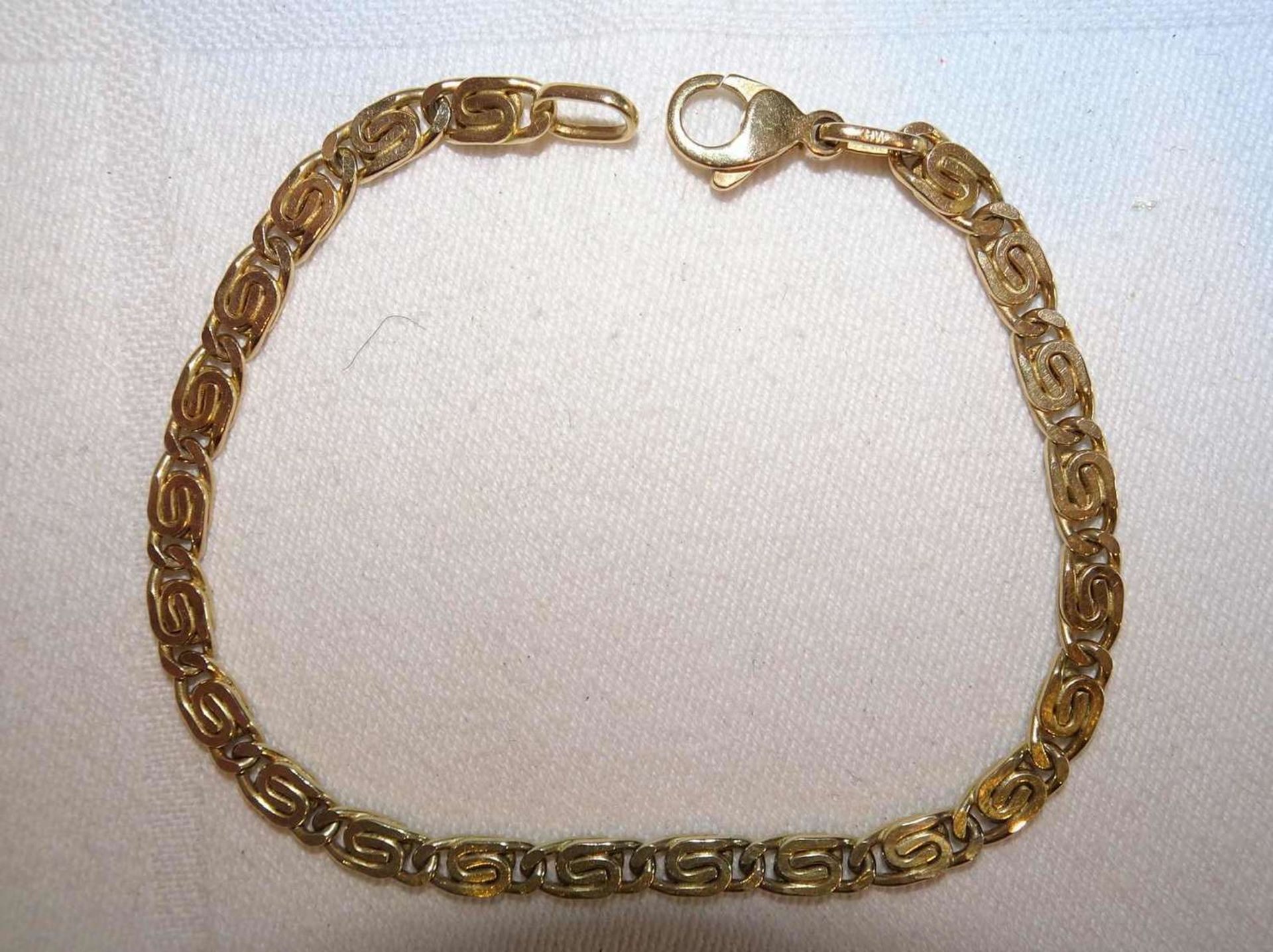 Armband, 925er Silber vergoldet. Länge ca. 19 cmBracelet, 925 silver gilt. Length approx. 19 cm