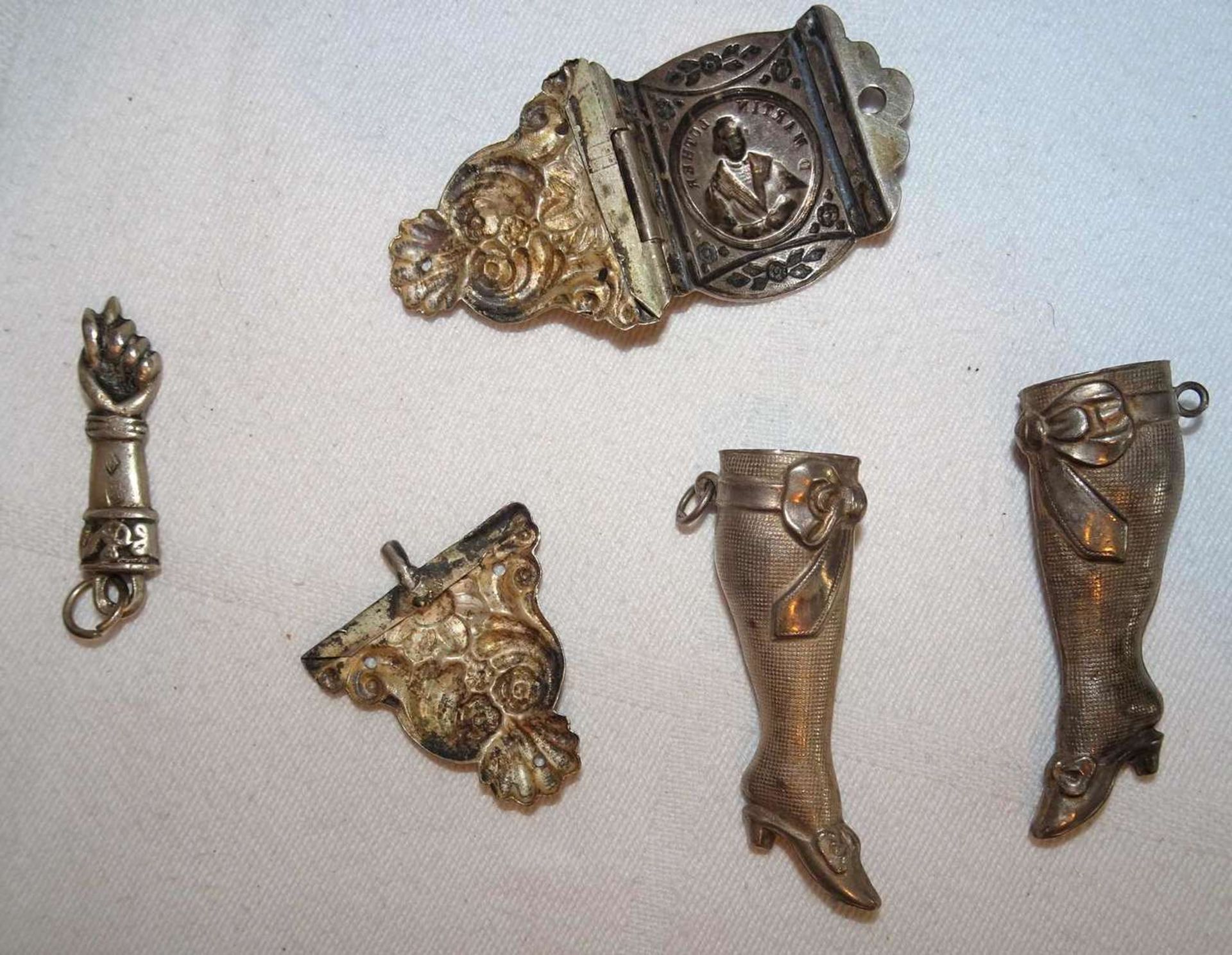 uralte Silberstücke, z.B. Martin Luther, etc.ancient pieces of silver, e.g. Martin Luther, etc. - Image 2 of 2