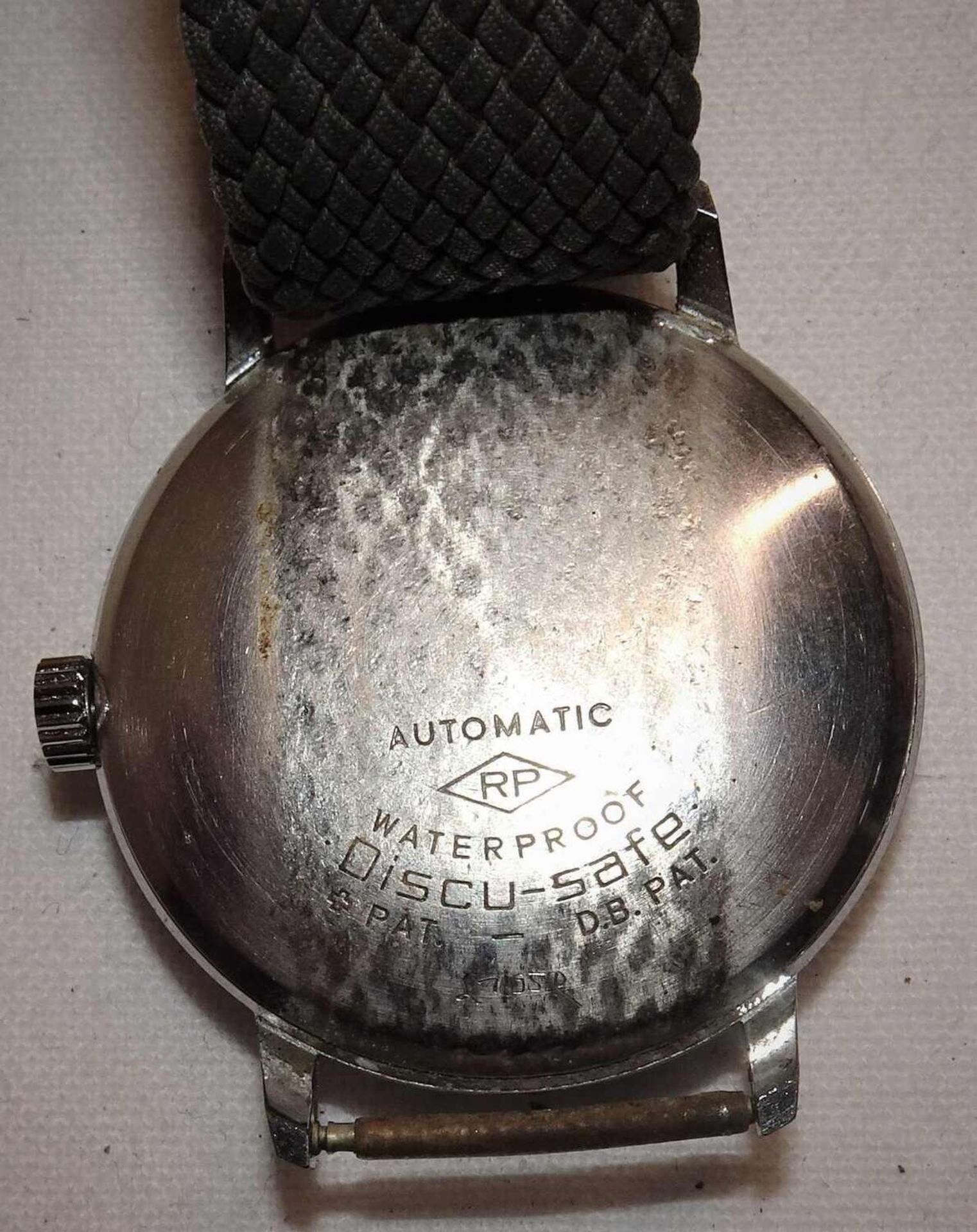 Kröner Automatic Jäger / Jagduhr, voll funktionsfähig, 25 Jewels. Mit Gebrauchsspuren.Kröner au - Image 3 of 3