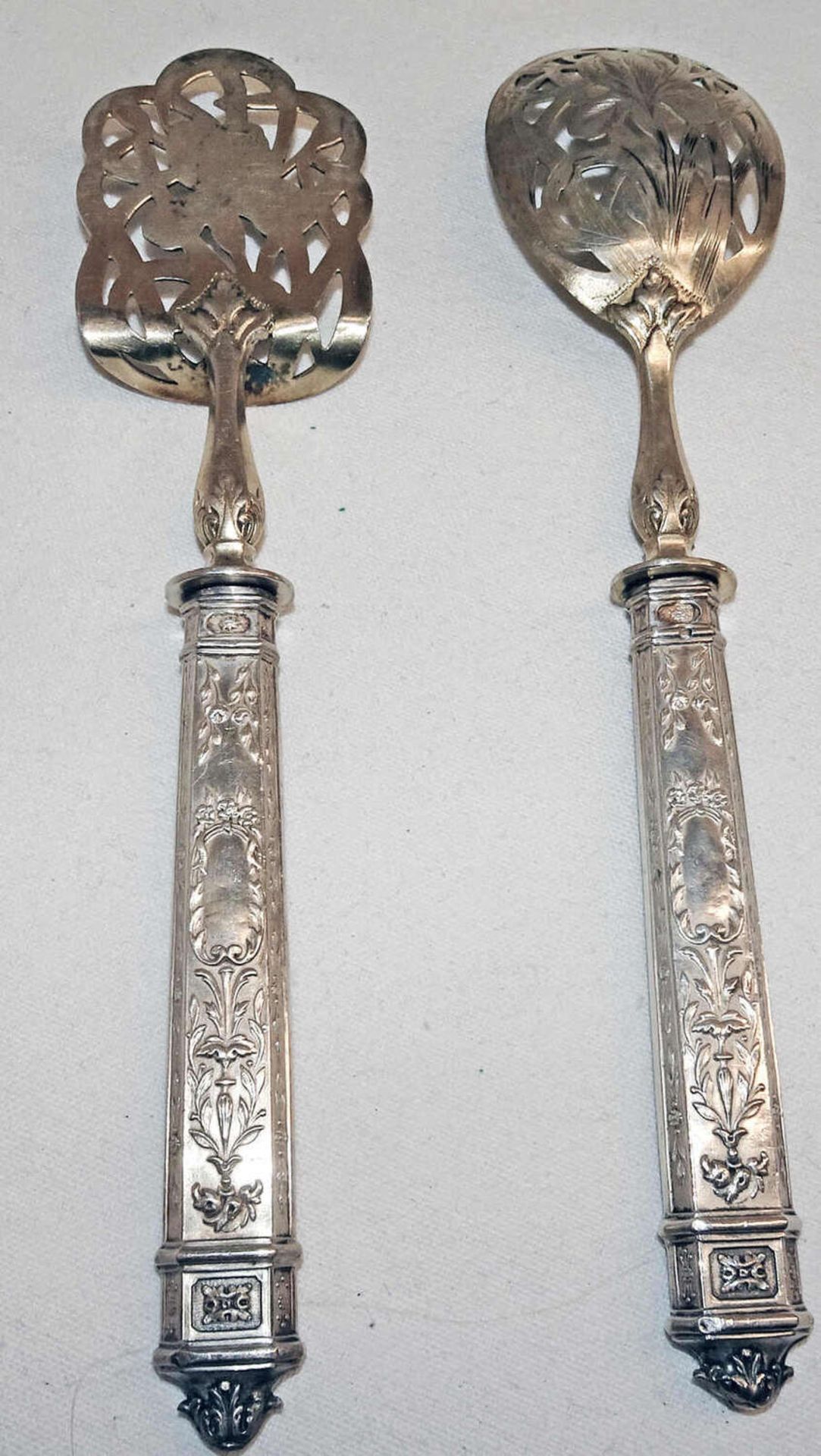 Besteckset, Silber, Minerva Kopf, Punze Frankreich. Gewicht ca. 58,7 grCutlery set, silver, Minerva - Image 4 of 4