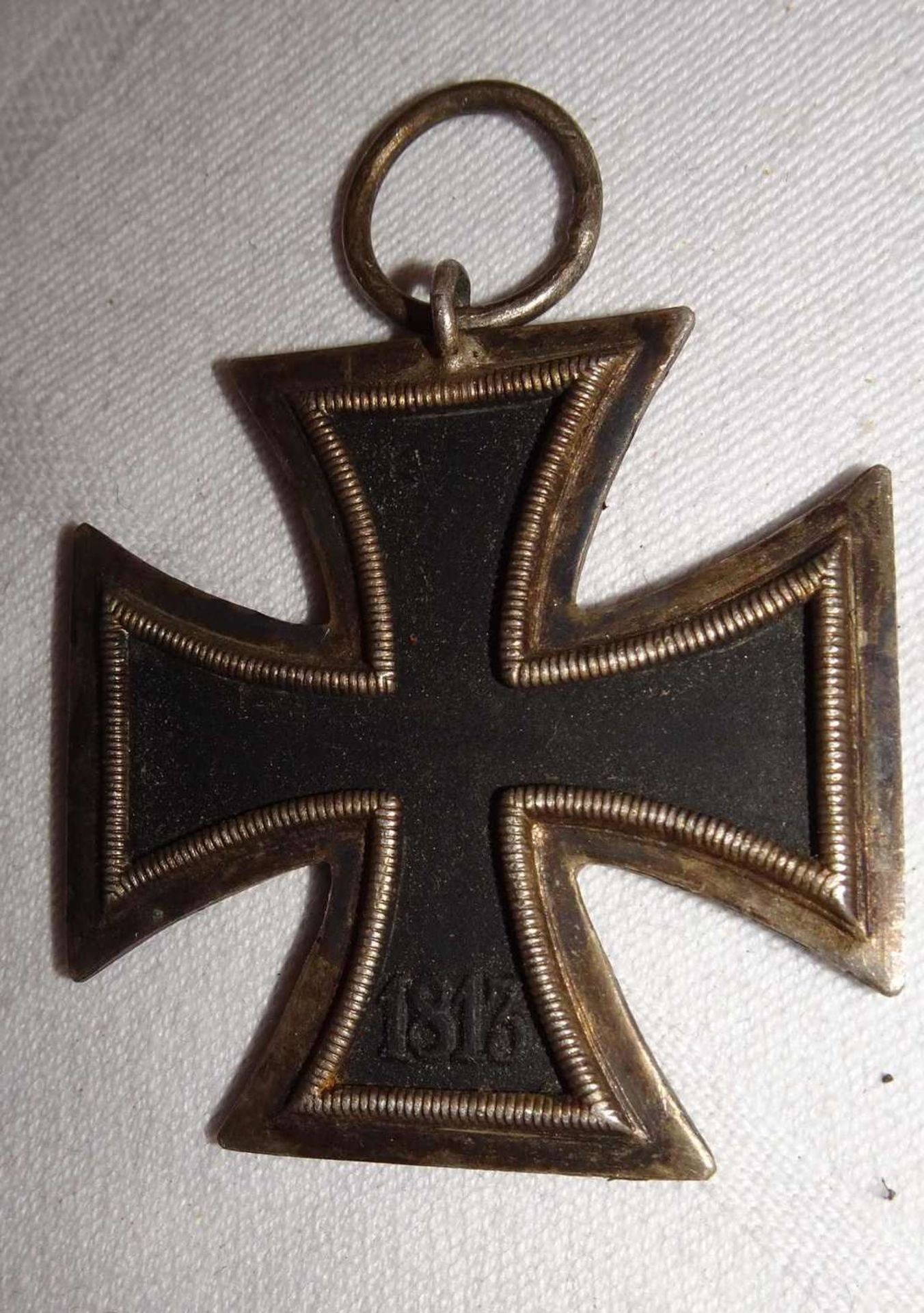 2. Weltkrieg, Eisernes Kreuz 2. Klasse 1939, Rückseite 1813. Guter Zustand.2nd World War, Iron Cro