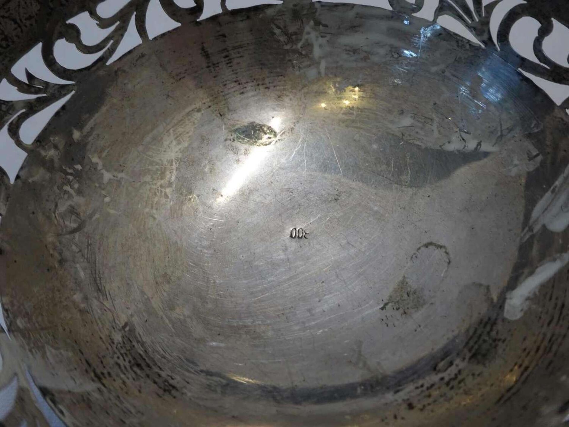 Silberschale, Seker Sigota 1955-1965. Höhe ca. 5,3 cmSilver bowl, Seker Sigota 1955-1965. Height a - Image 2 of 3