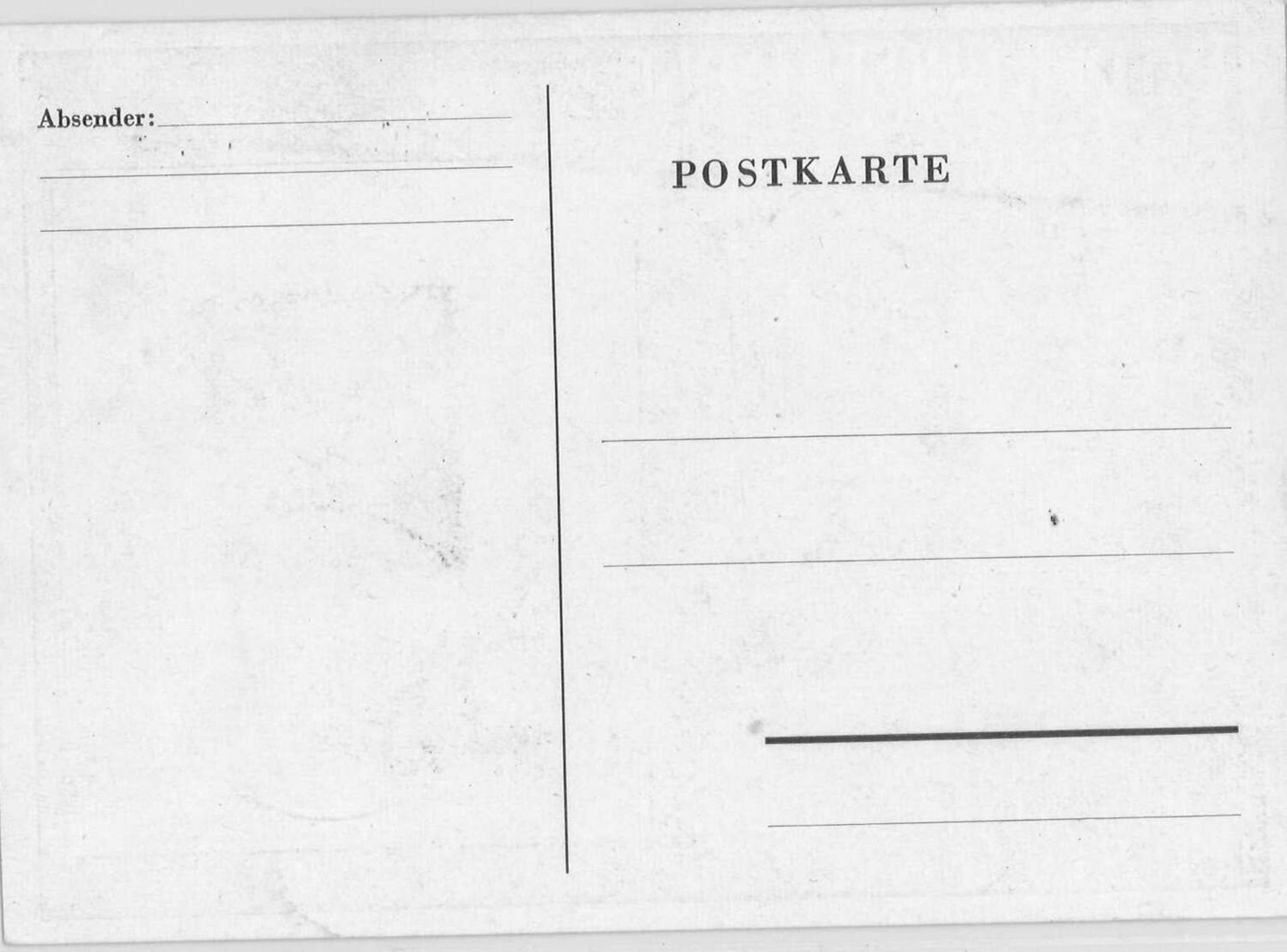 Drittes Reich 1942, Mi. - Nr. 810 auf Anlass - Karte "Tag der Briefmarke 11.1.1942". KDF - - Image 2 of 2