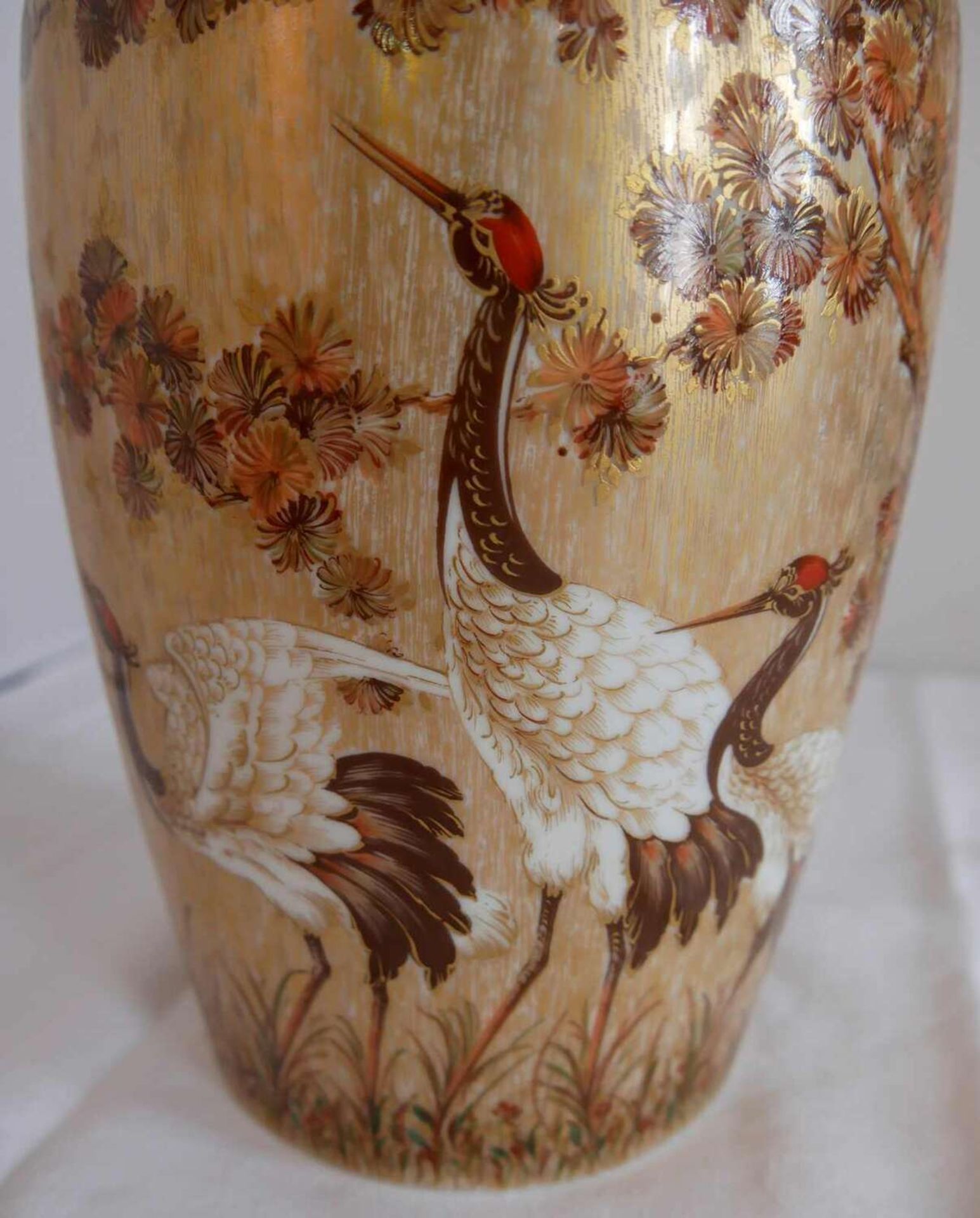 Kaiser Porzellanvase, Modell Paradiso, Designer: K. Nossek. Höhe ca. 26 cm. Guter Zustand. Kaiser - Image 2 of 4