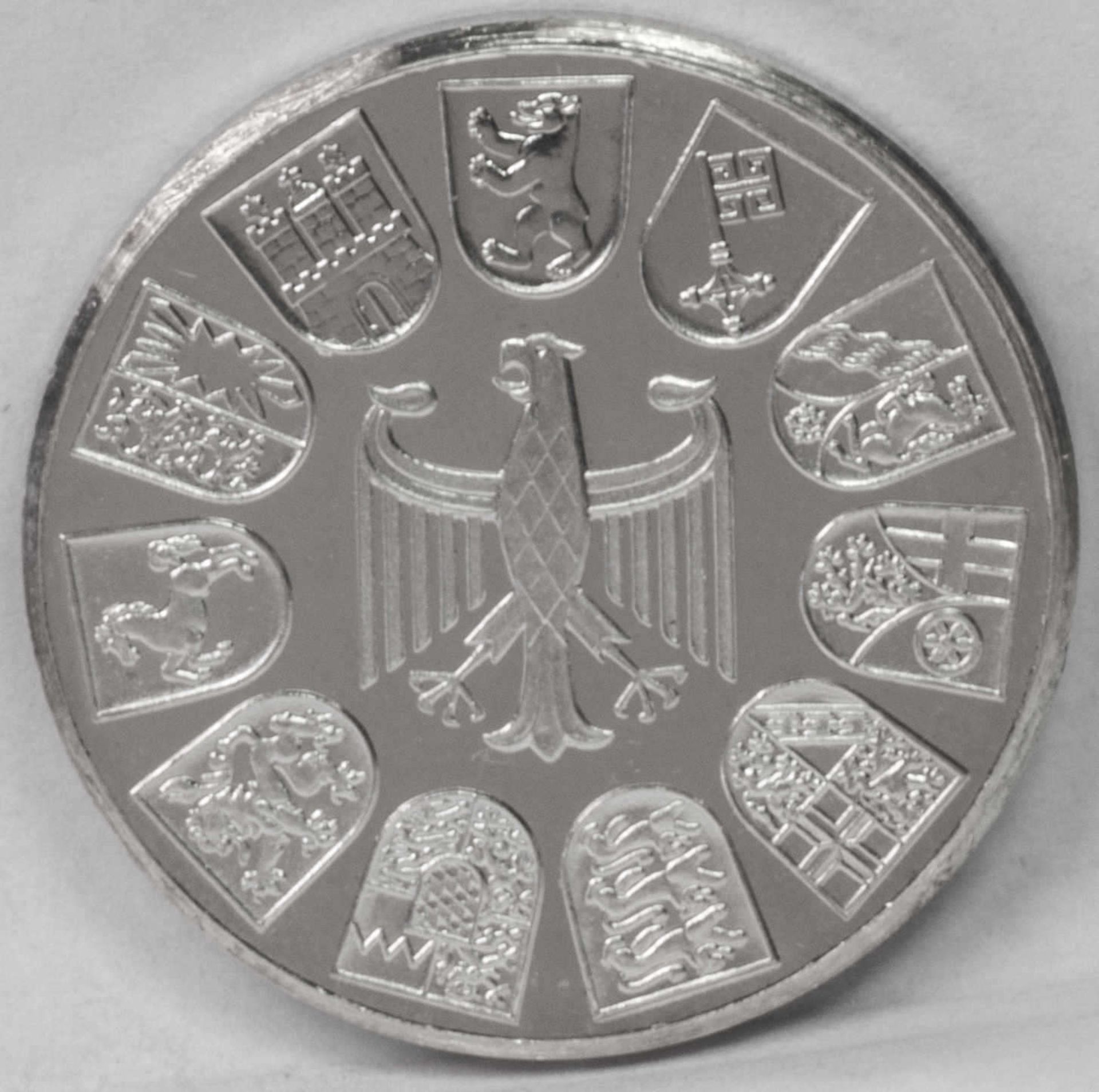 Deutschland, Silber - Medaille "Königswinter Oberpleis". Silber 986. Gewicht: ca. 10,9 g. - Bild 2 aus 2