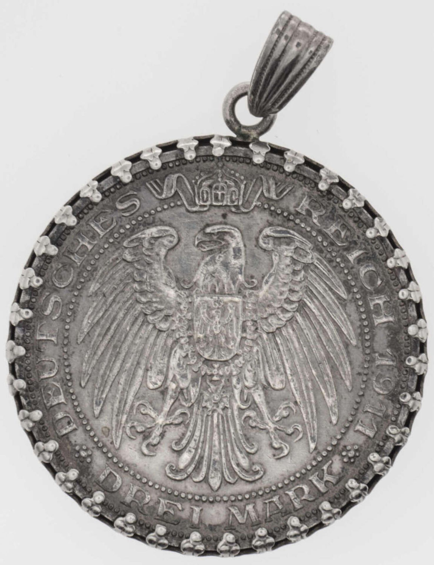 Deutsches Kaiserreich Preußen 1911, 3- Mark - Silbermünze "Jahrhundertfeier Universität Breslau". - Bild 2 aus 2