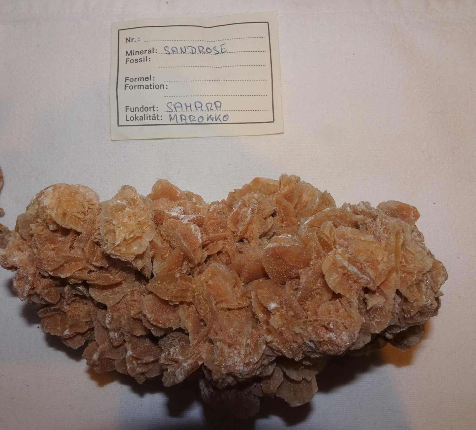 Lot Mineralien / Edelsteine, dabei Lepidolith, Fundort: Südwest-Afrika, Bergkristall, Fundort: - Bild 5 aus 5